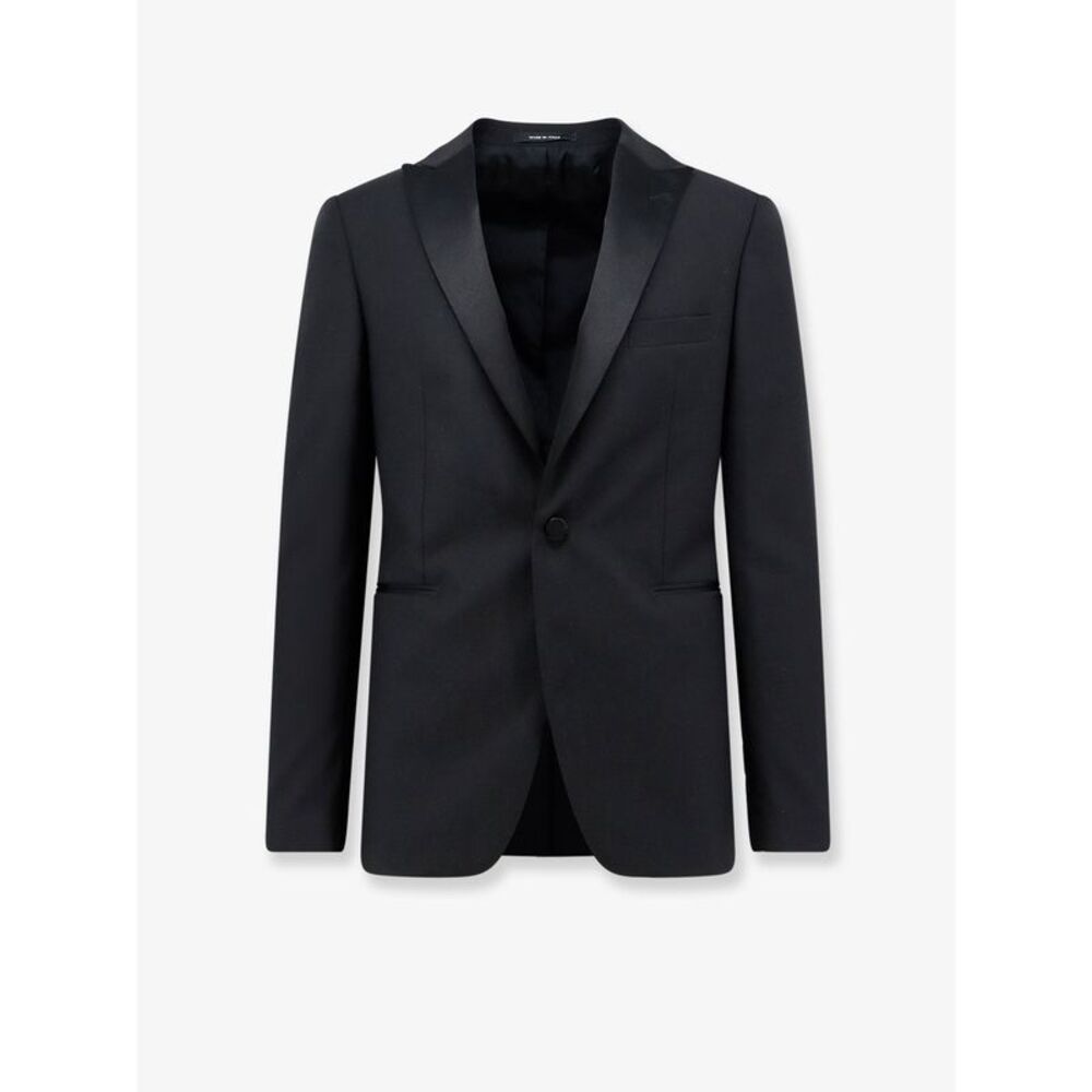 Tagliatore Men Tuxedo Virgin Wool Blazer
